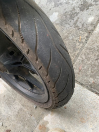 Black Mahindra Mojo 300 ABS BS6