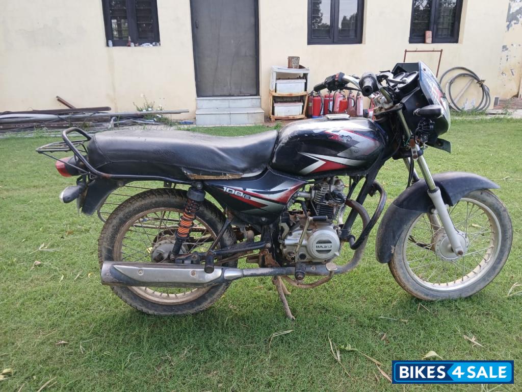 Ebony Black Red D Bajaj CT 100B