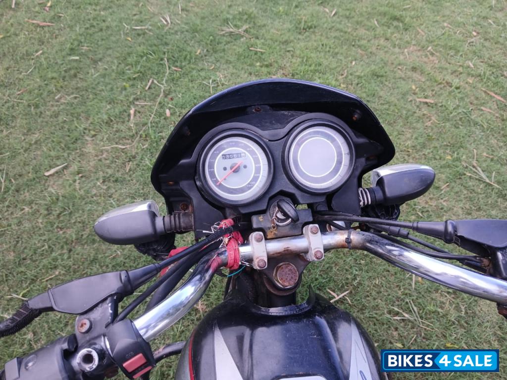 Ebony Black Red D Bajaj CT 100B