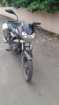 Red Black Bajaj Discover 100