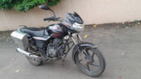 Red Black Bajaj Discover 100
