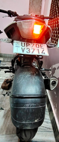 White KTM Duke 250