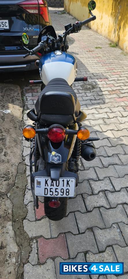 Blue Royal Enfield Hunter 350 Metro Blue Royal Enfield Hunter 350 Metro