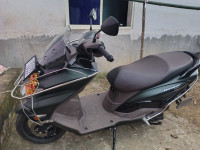 Metalic Green Suzuki Burgman Street Ride Connect Edition 2025