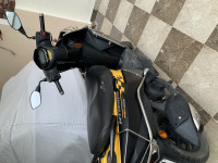 Yellow Black TVS NTORQ 125 Race Edition BS6