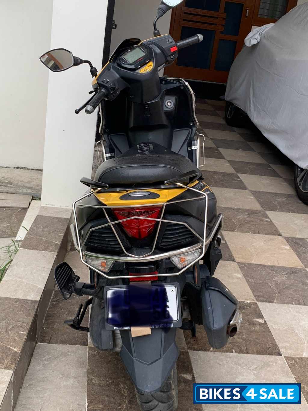 Yellow Black TVS NTORQ 125 Race Edition BS6