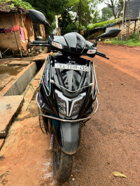 Black TVS NTORQ Super Squad Edition