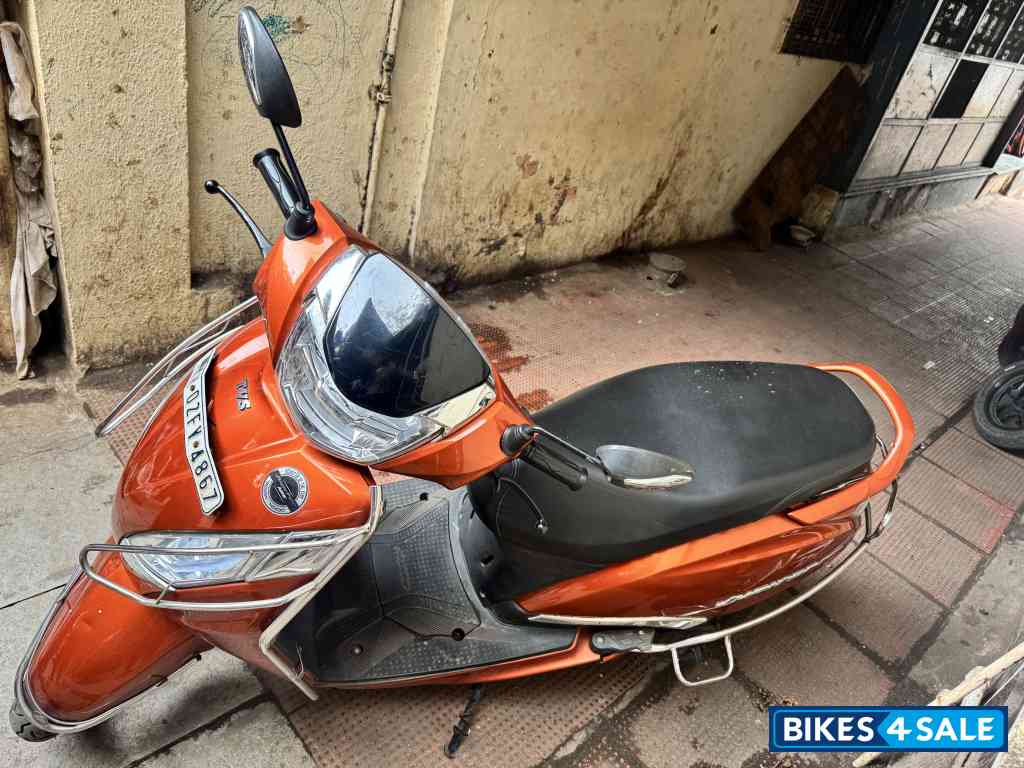 Orange TVS Jupiter 125