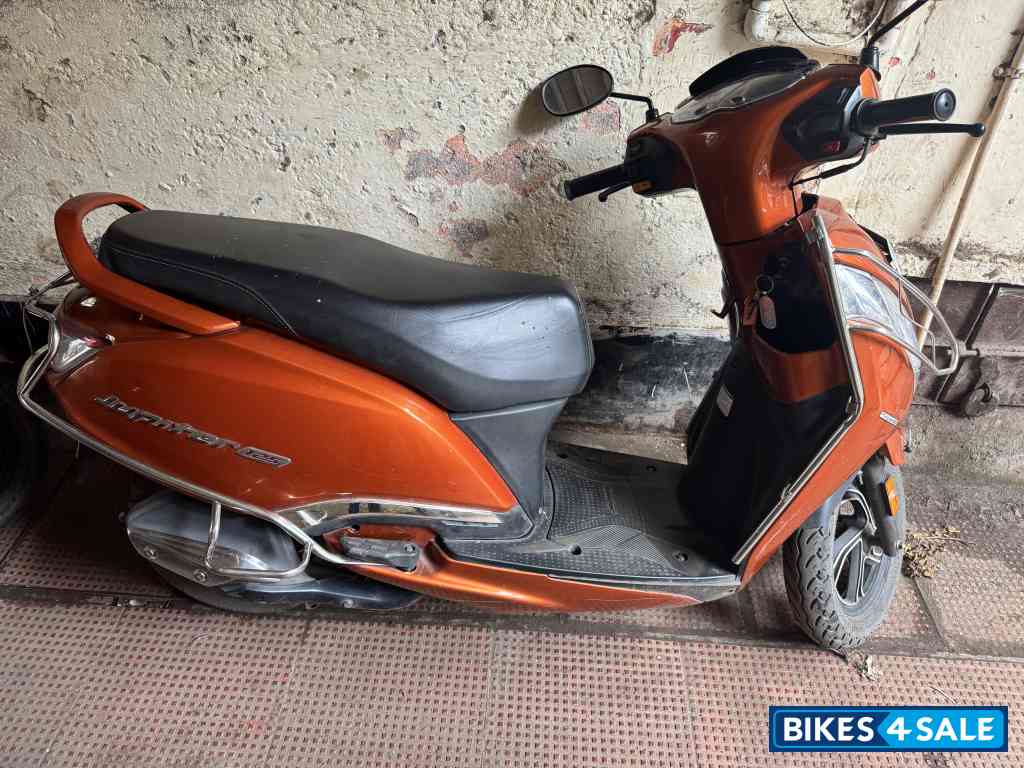 Orange TVS Jupiter 125