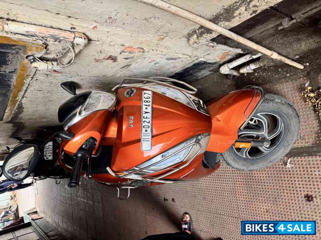 Orange TVS Jupiter 125