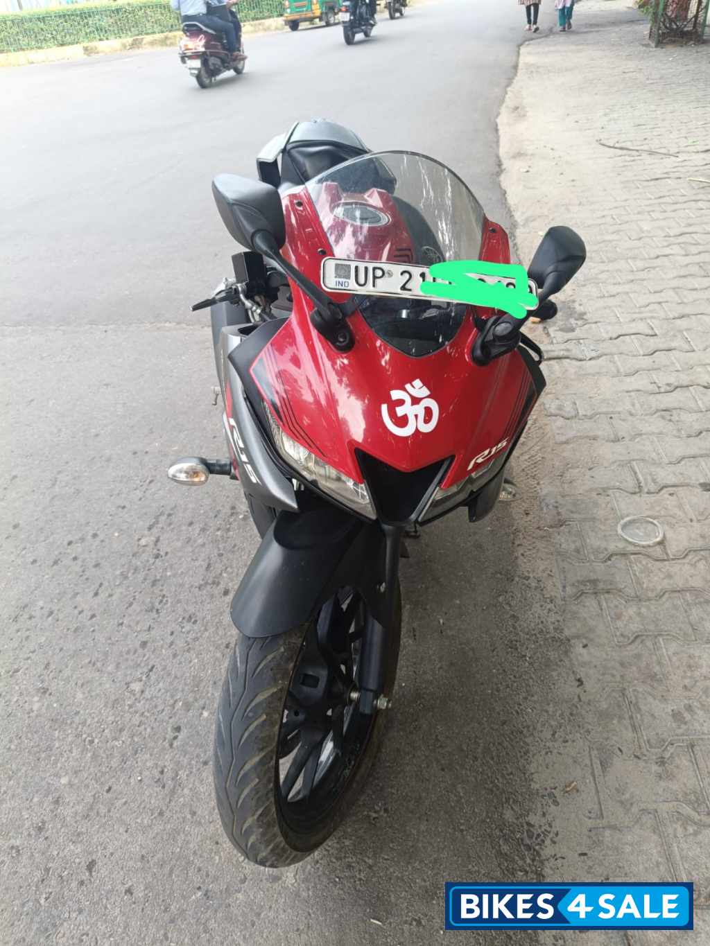 Red Grey Yamaha YZF R15 V3