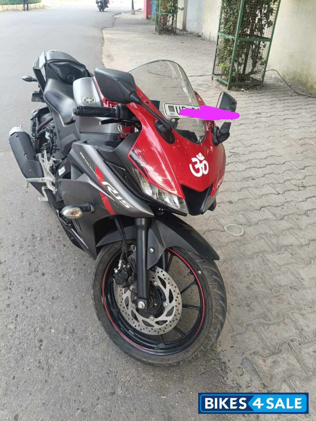 Red Grey Yamaha YZF R15 V3