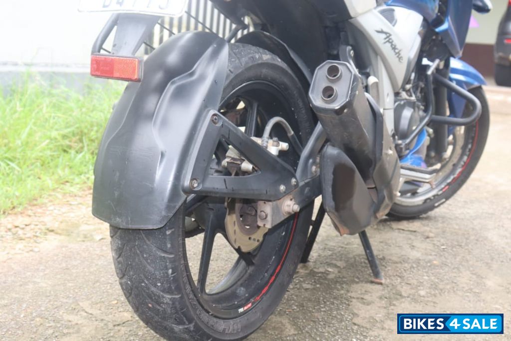 Mat Blue TVS Apache RTR 160 4V Special Edition