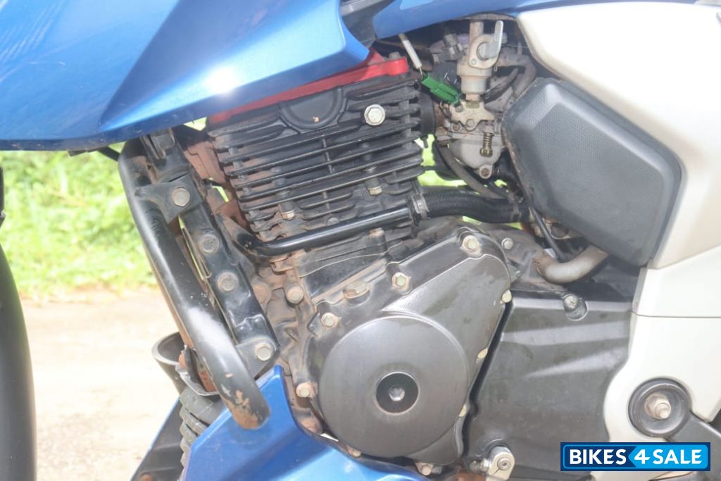 Mat Blue TVS Apache RTR 160 4V Special Edition