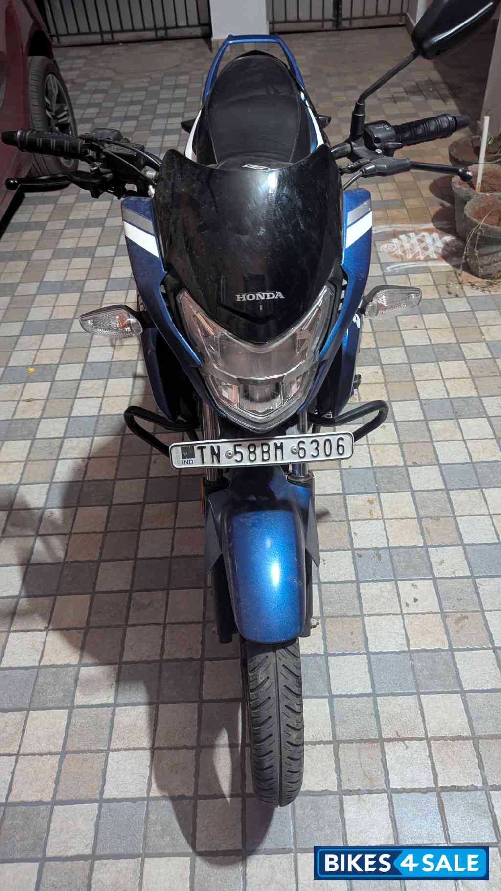 Blue Honda SP 125 BSVI