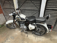 Ash White Royal Enfield Classic 350