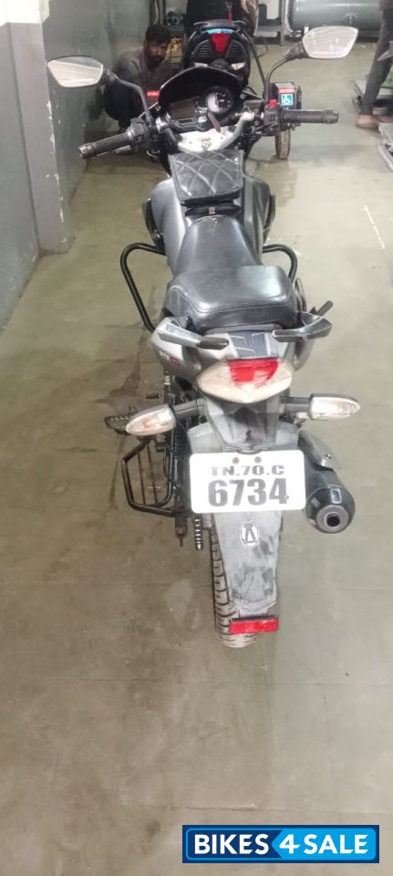 Grey TVS Apache RTR 160