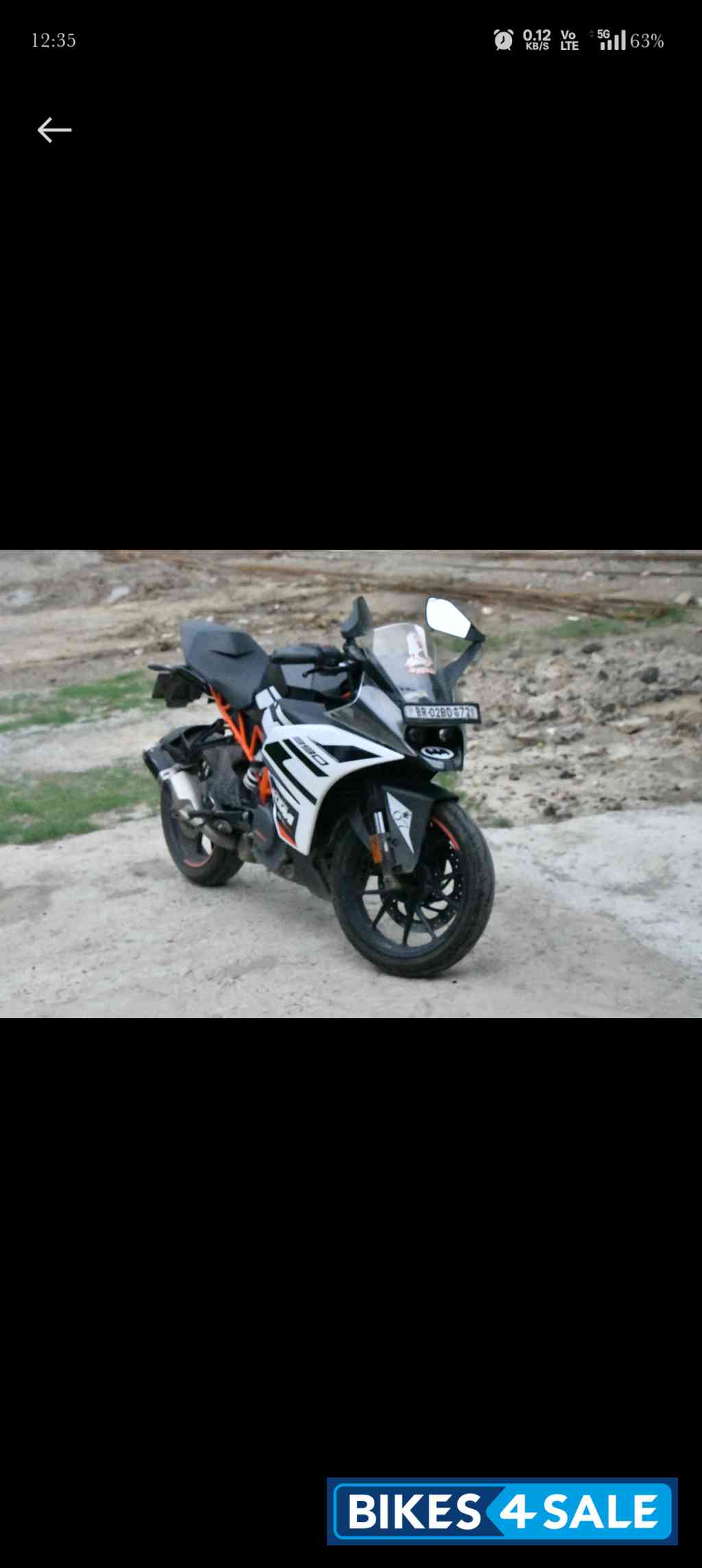 Dark Galvano Matte KTM RC 390 2020