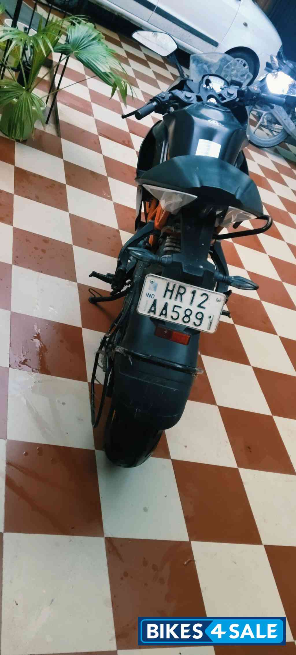 A Black KTM RC 200 A Black KTM RC 200