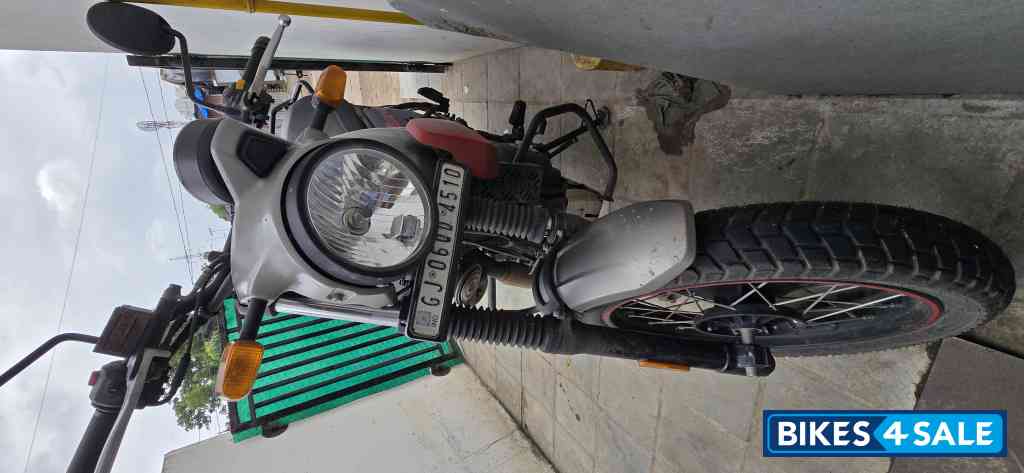 Grey Royal Enfield Scram 411