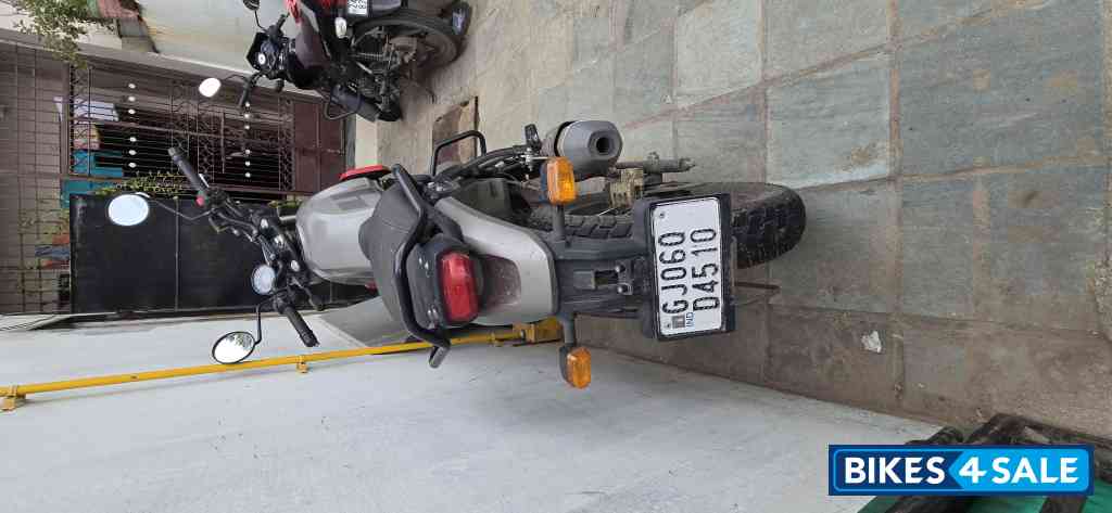 Grey Royal Enfield Scram 411