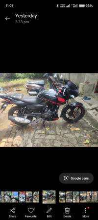 Ebony Bajaj Pulsar P150 Twin Disc Split Seat
