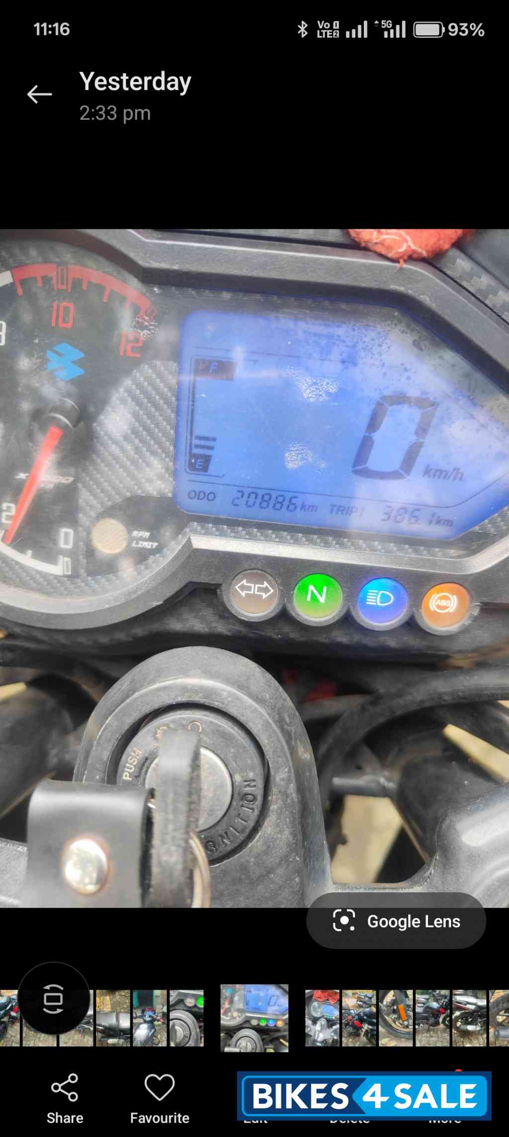 Ebony Bajaj Pulsar P150 Twin Disc Split Seat