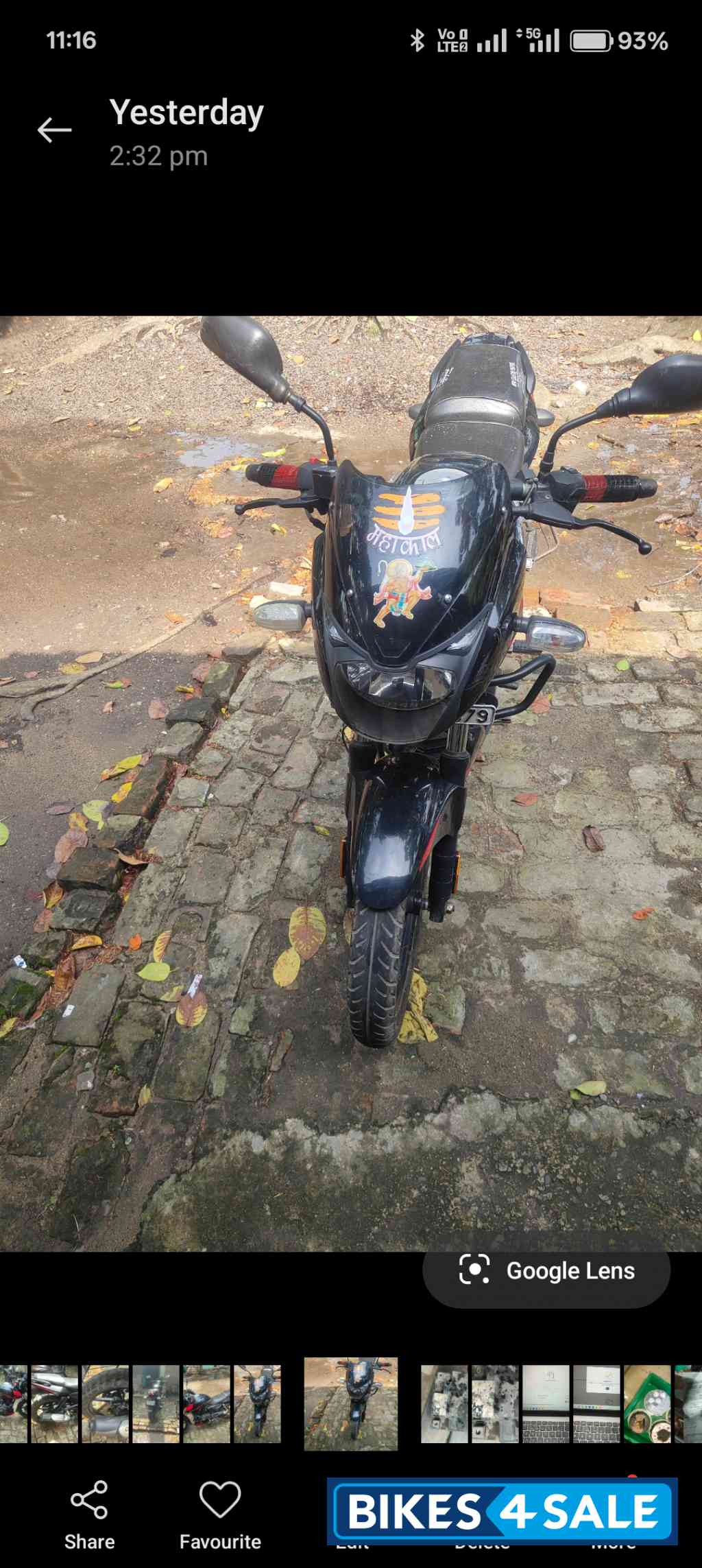 Ebony Bajaj Pulsar P150 Twin Disc Split Seat