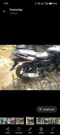 Ebony Bajaj Pulsar P150 Twin Disc Split Seat