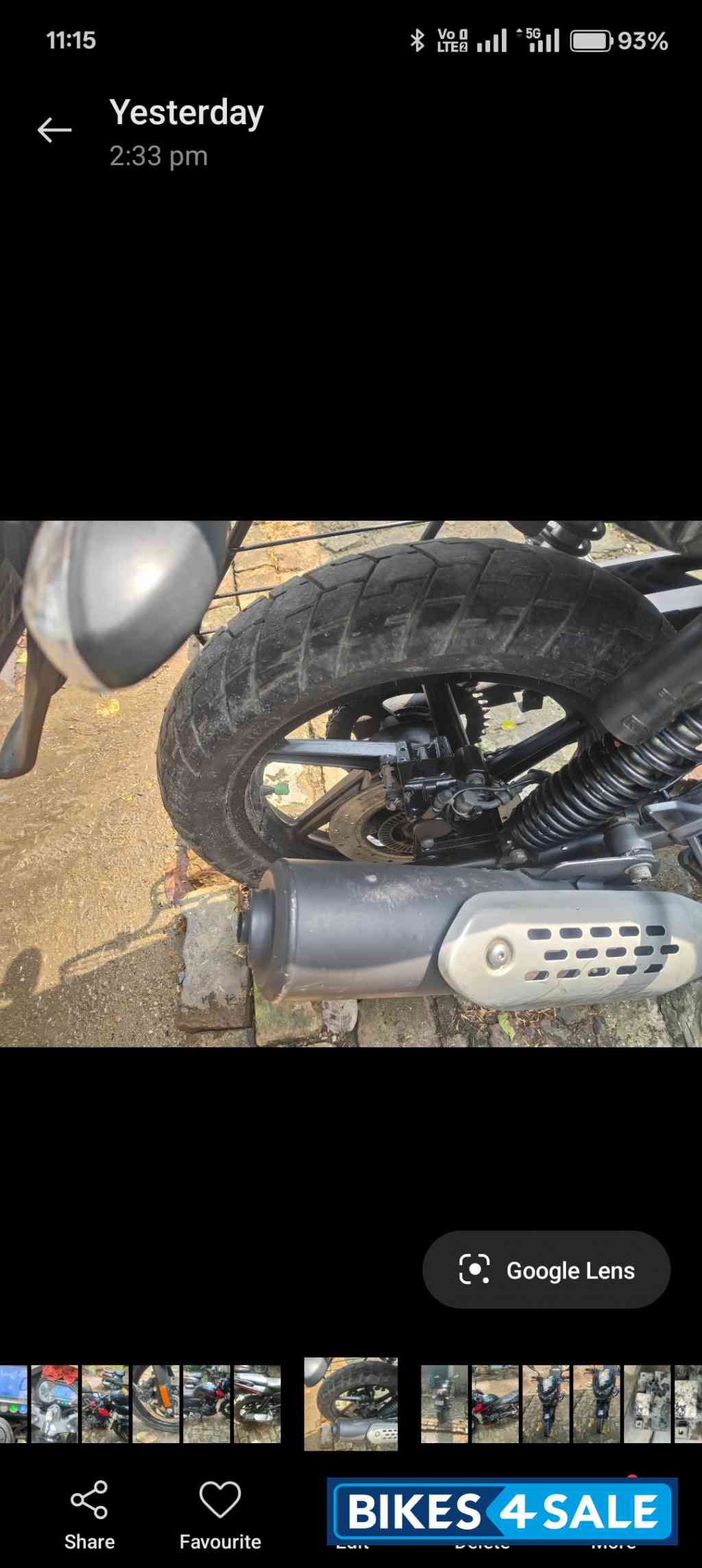 Ebony Bajaj Pulsar P150 Twin Disc Split Seat