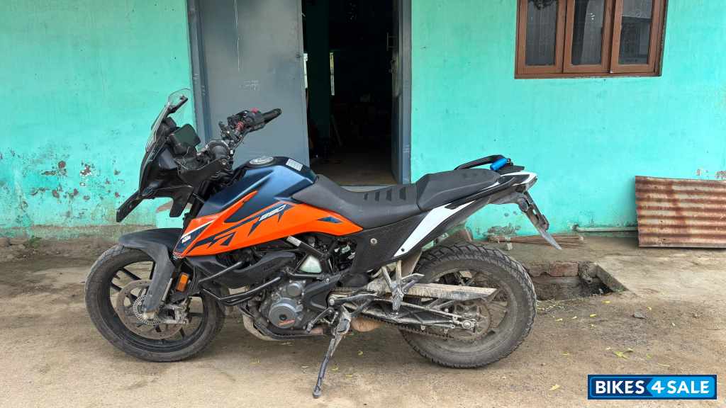 Blue KTM 390 Adventure 2022