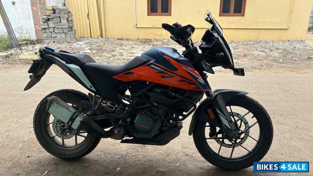 Blue KTM 390 Adventure 2022