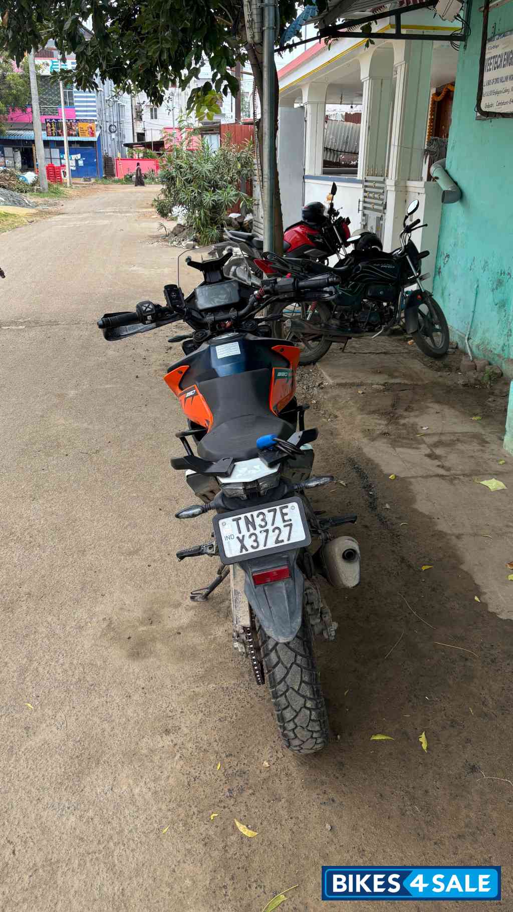 Blue KTM 390 Adventure 2022