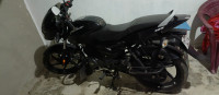 Black Bajaj Pulsar 125 Neon Disc Single Seat