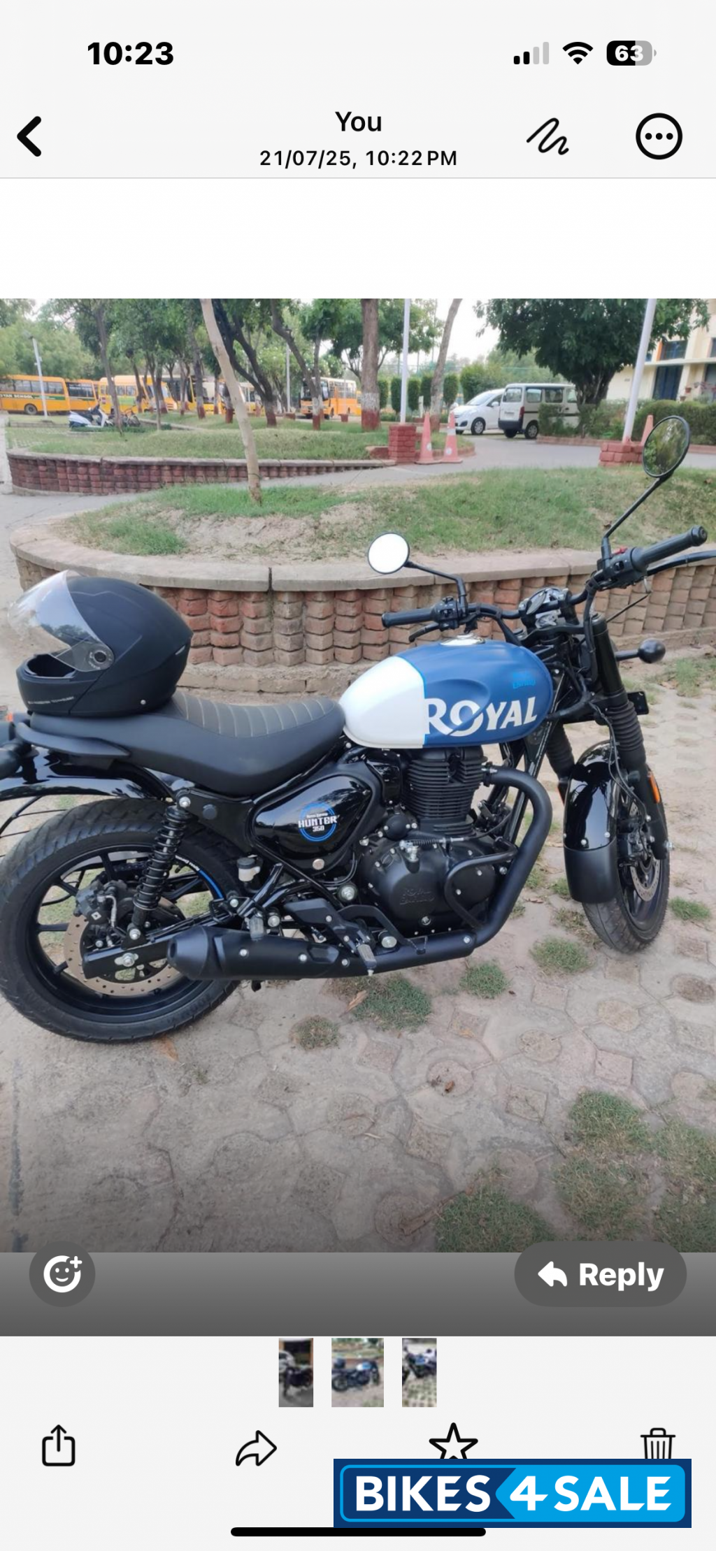 Royal Enfield Hunter 350 Metro