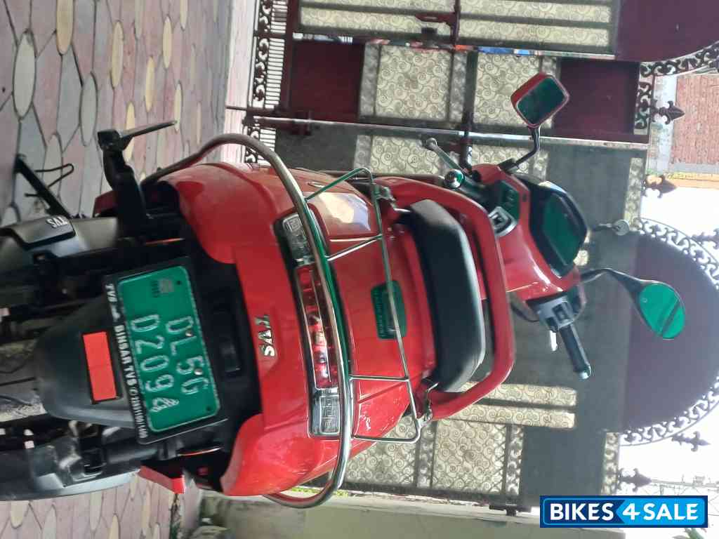 Red TVS iQube ST Red TVS iQube ST