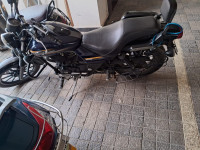 Blue Bajaj Avenger Street 150