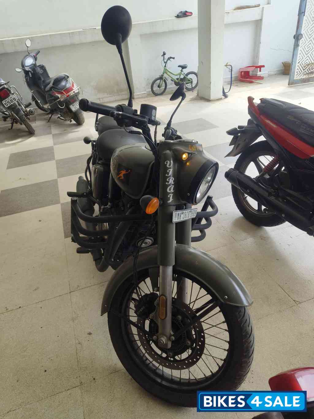 Marsh Gray Royal Enfield Classic Signals Stormrider Sand