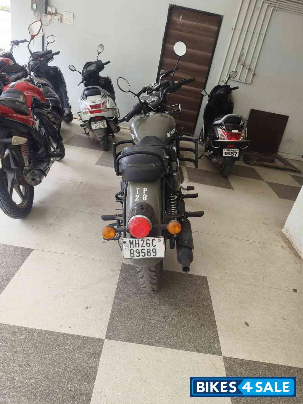 Marsh Gray Royal Enfield Classic Signals Stormrider Sand