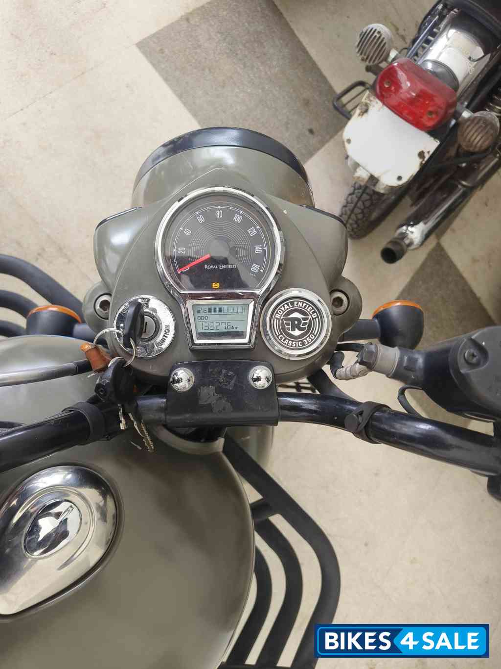 Marsh Gray Royal Enfield Classic Signals Stormrider Sand