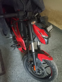 Glossy Racing Red Bajaj Pulsar N160