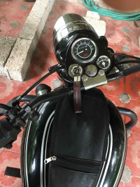 Black Royal Enfield Bullet Standard 500