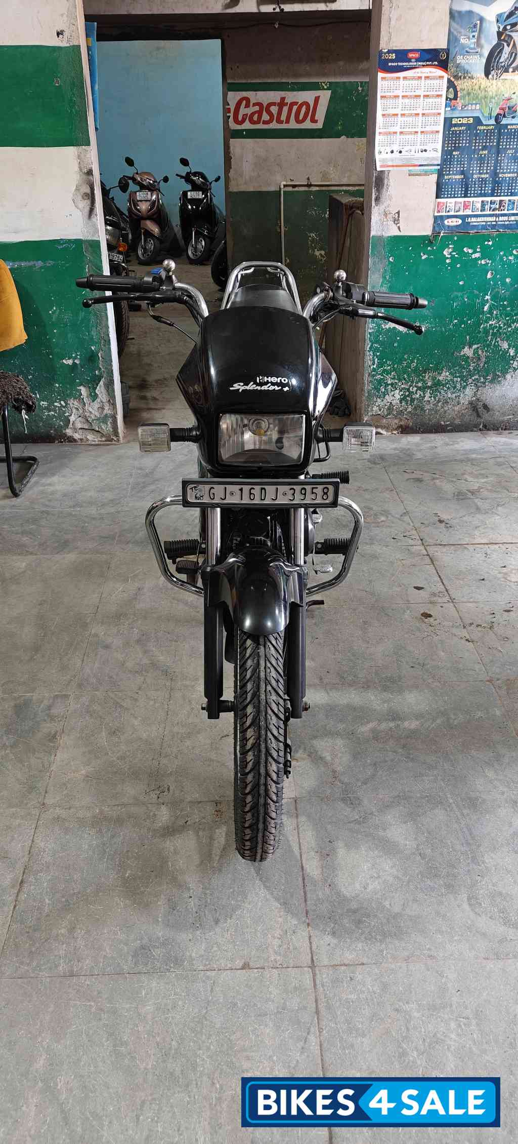 Black Hero Splendor Plus IBS i3s