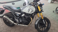White And Grey Triumph Speed 400 2025
