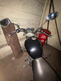 Black Royal Enfield Thunderbird 500