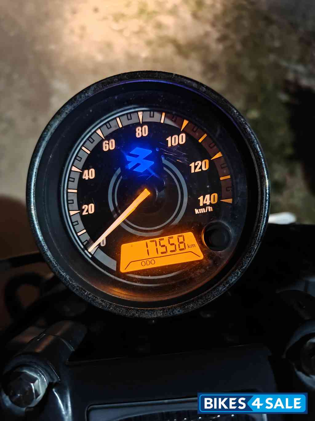 Blue Bajaj Avenger Street 150