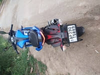 Blue Suzuki Gixxer SF BS6