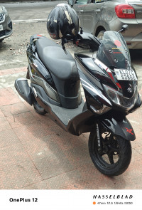 Black Suzuki Burgman Street EX