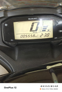 Black Suzuki Burgman Street EX