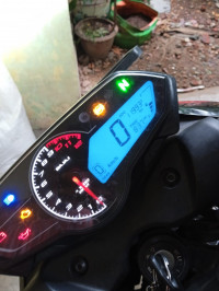 Black Bajaj Pulsar N160 Dual Channel ABS